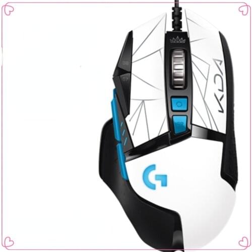 HERO League of Legends KDA Womens Group Customized Wired Gaming Mouse