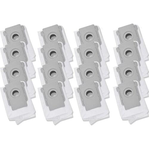 16Pcs Replacement Vacuum Bags for IRobot Roomba I & S Series I7, S9,I6Robot Vacuum Cleaner Base Automatic Disposal Bags