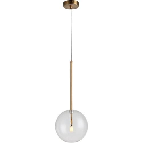 Modern luminaire industrial lamp glass LED pendant lights living room Home Decoration E27 Light Fixture luminaria pendente