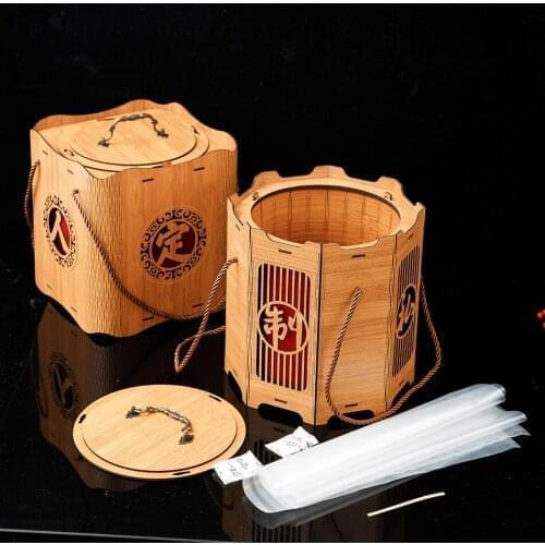 Xin Jia Yi Packing Glass Cosmetic Packaging Sets Round Perfume Box Cosmetic Packaging Paper Tube