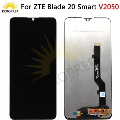 6.49" For ZTE Blade 20 Smart V2050 LCD Display + Touch Screen Digiziter Assembly With Frame For ZTE 20 Smart V2050 LCD pantalla