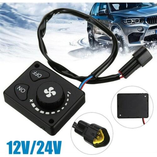 12V 24V Car Air Diesel Heater Parking Remote Controller Monitor Switch Board Park Heater Control Switch Knob