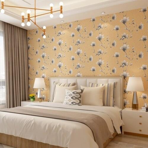Beibehang 2019 Garden TV background wall paper thickening deer velvet bedroom living room nonwoven papel de parede 3d wallpaper