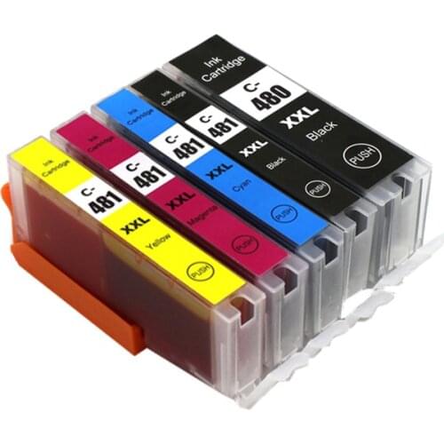 BLOOM compatible for canon 480 481 PGI-480 CLI-481 ink cartridge PIXMA TS704 TR7540 TR8540 TS6140 TS9540 TS6240 TR 7540 printer