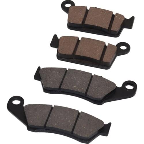 Motorcycle Front + Rear Brake Pads Kit Set For Suzuki RM 125 T-U-V 1996- RM 125 X-Y-K1 1999- RM 250 2000- DR-Z 400 S-E-SM 2000