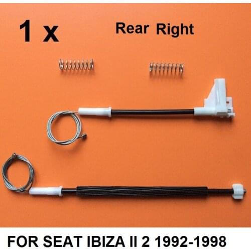 WINDOW REGULATOR REPAIR KIT FOR SEAT IBIZA II 2 REAR RIGHT 1998-2002
