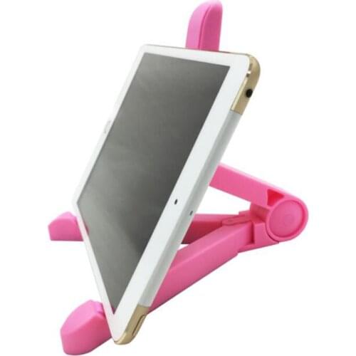 Desktop folding triangle mobile phone tablet stand