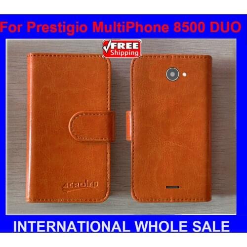 Newest! 2016 Prestigio 8500 DUO Case High Quality Cell Phone Cases PU Leather Case For Prestigio MultiPhone 8500 DUO
