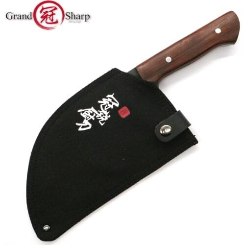 Handmade Chinese Cleaver Chef Knife Manganese Steel ECO Friendly Kitchen Knives Slicing Chopping Cooking Home Tools BBQ Gadgets