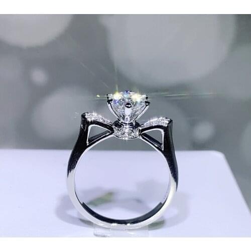 Charm Jewelry Cute Cat Ear Fashion Design Adjustable Finger Rings For Women Romantic Wedding Engagement Ring Luxury Accessories