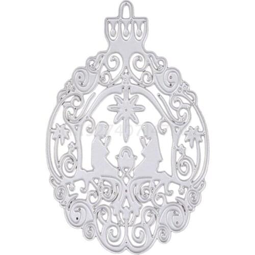 Christmas Hanging Metal Cutting Dies Stencil DIY Scrapbooking Album Paper Card Template Mold Embossing Craft Decoration