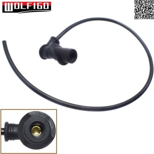 WOLFIGO New For Polaris Sportsman 600 700 2002-2004 Ignition Coil Spark Plug Cap & Wire 4010910,4010526,4010477