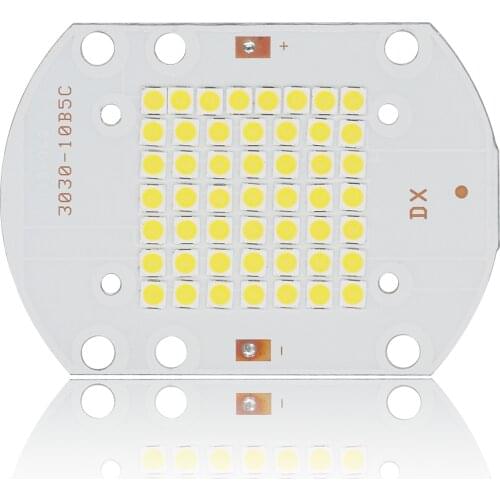 1Pcs 50W High Power LED Epistar 3030 SMD diodes Chip Flood light Source 30-34V White 6500K Floodlight Spotlight Bulbs