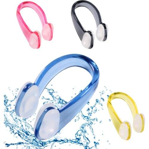 1 Piece Swimming Soft Silicone Nose Clip Swimmer Unisex Nose Clip Waterproof Nose Clip For Kids Adults