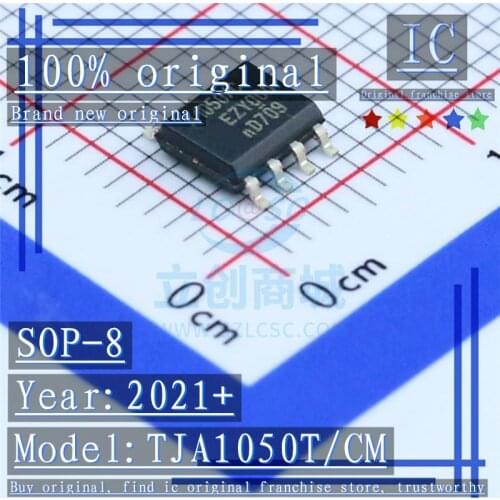 2021+ 100% Brand new original 5PCS-20PCS TJA1050T/CM SOP-8 A1050/C CAN bus transceiver