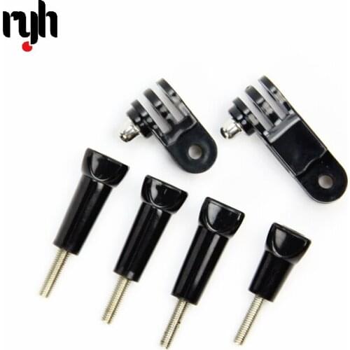 3-way Pivot Arm Assembly Extension + 4x Thumb Knob for GoPro Hero 9 8 7 5 4 3 2 for Go Pro and SJ4000 360 Osmo Accessories Screw
