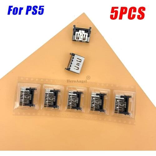 5PCS/LOT HD interface For PS5 HDMI-compatible Port Socket Interface for Sony Play Station 5 Connector
