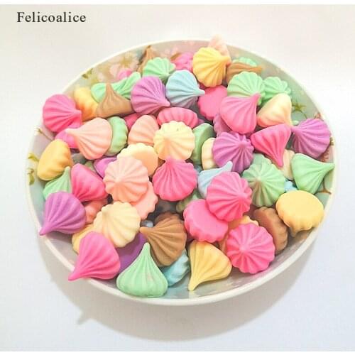 8pcs Marlin Candy Flatback Resin Cabochon Kawaii Flatback Cabochons Kids Hair Bows Accessories DIY Embellishments Decor