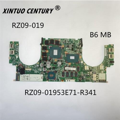 B6 MB For Razer RZ09-019 Laptop anakart RZ09-01953E71-R341 100% tested