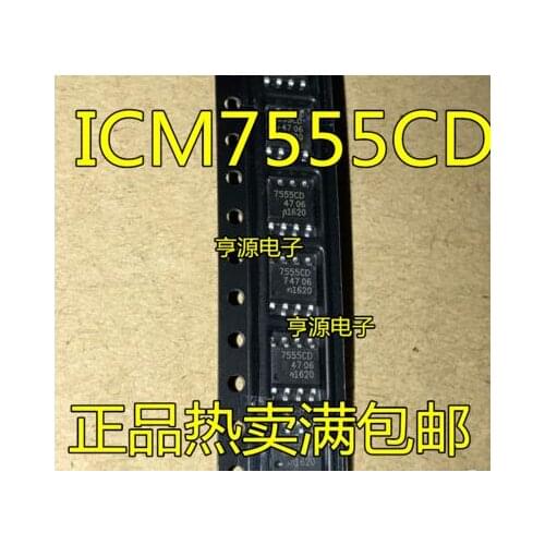 Free shipping 100PCS 7555CD ICM7555CD 7555ID ICM7555ID SOP8