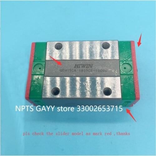 Inkjet printer Hiwin QHH20CA QHH25C block silder bearing for Crystaljet Infiniti Gongzheng Allwin Phaeton Flora Xenon printer