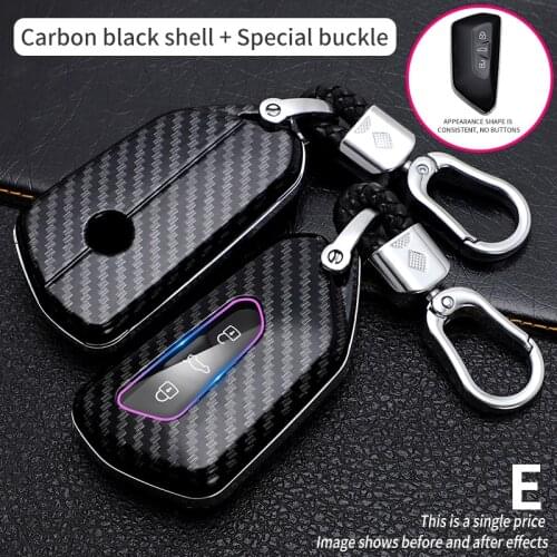 3 Buttons Car Key Cover Smart Remote Control Cases Key Chain Holder For VW Volkswagen Golf 8 Mk8 2020 Skoda Octavia Car Styling