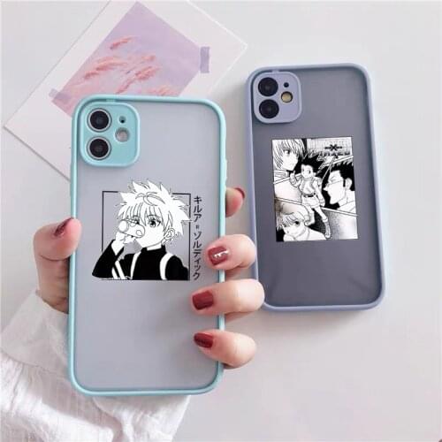 Hunter X Hunter Killua Zoldyck Anime Phone Cover For iPhone 12 mini 11 Pro Max X XS XR Max 6s 7 8 Plus SE2 Hard Matte Case Funda