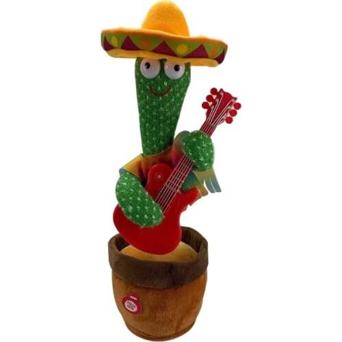 Kids Toy 3D Soft Plush Cactus in Flowerpot Pillow Decorative Accessory Toys for Kids /Festival Indoor Decoration Presents