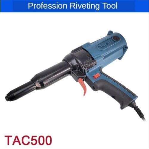 TAC500 Electric Blind Riveter Gun Riveting Tool Kit Set 220V 400W 8000N