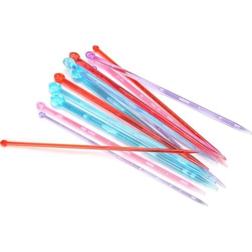 14pcs/Set Knitting Needles Set DIY Weave Needle Art Craft For Crocheting And Knitting Sewing Tools Accessory Needlework Hook Set