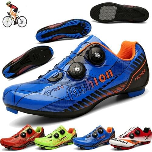 New Road Bike Cycling Shoes Non-slip Wear-Resistant Professional Self-locking Ultra Light Outdoor Sports Shoes