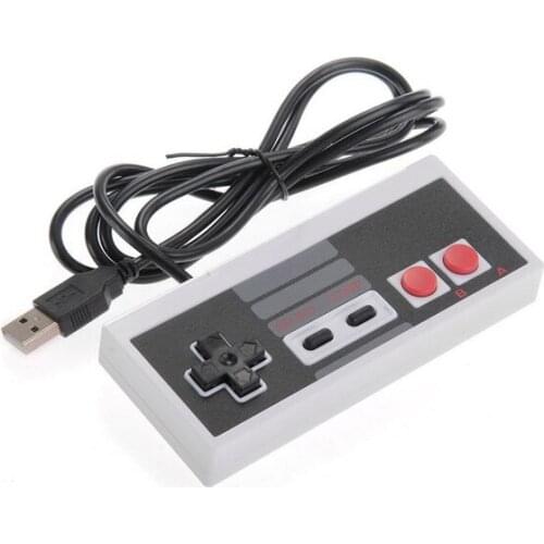 By DHL or EMS 100pcs High Quality Retro USB Game controller for nes gamepad For NES Windows PC for MAC Computer Acepassion