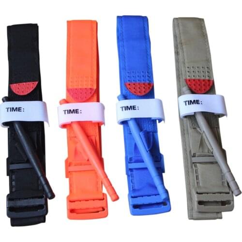 Outdoor survival Portable First Aid Quick Slow Release Buckle Medical Military Tactical Emergency Tourniquet Strap