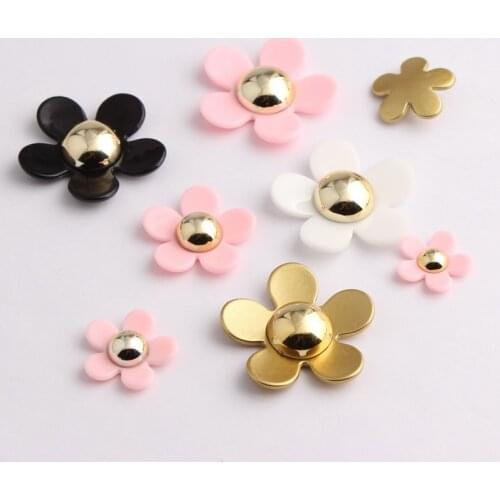 Mix Size Mix Color 20pcs Wholesale rose flower resincabochon scrapbooking hair color Accessories DIY008