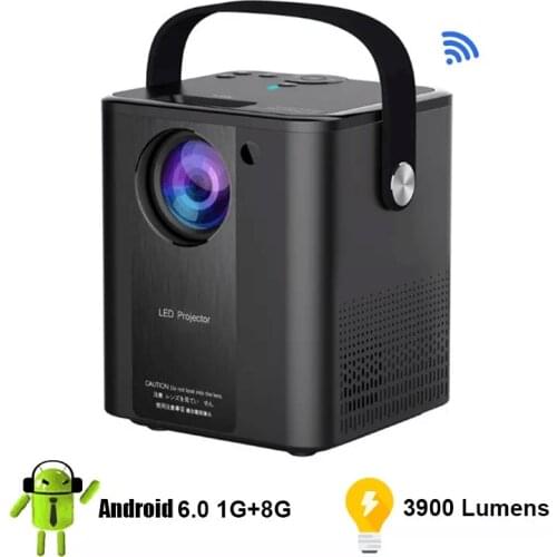 LED Projector Full HD Video Projector Mobile Wifi Mini Portable Movie Beamer For Home PR51001