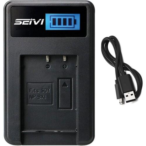 Battery Charger for Sony Cyber-shot DSC-RX100M3, DSC-RX100M4, DSC-RX100M5, DSC-RX100 V, DSC-RX100M5A, DSC-RX100M6 Digital Camera