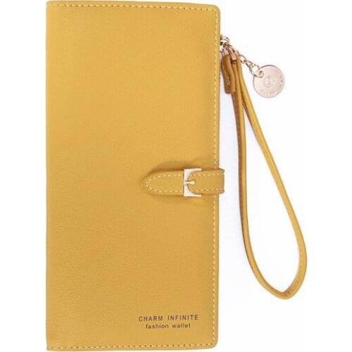 2021 19.5* 10 Cm Women Wallet Purse Female Long Wallet Pouch Handbag For Women Coin Purse Card Holders Portefeuille Femme