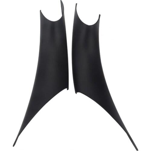 1Pair R/L Black Interior Inside Door Panel Pull Grab Handle Covers Trim for BMW 3/4 Series F30 F35 12-18 Детали интерьера