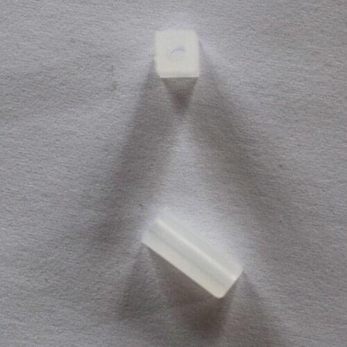 100/1000pc 4*4*10 soft white plastic square column/spacer support column/Technology Building Block Parts/Toy /DIY model PC1044WS