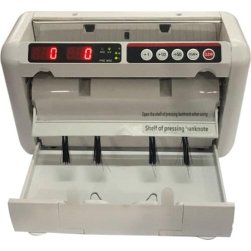 110V/220V Portable LCD Disply Fake Money Detector Bill Counter For Most Banknote Bills Cash Counters Cash Counting Machine