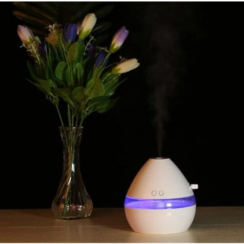 300ML ultrasonic Air Humidifier diffuser lamp driver Mini Colorful Oil Cool Mist car Humidifier Usb Air Purifier for Women Baby
