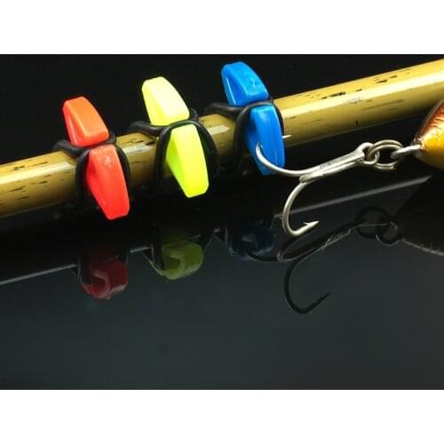5 Sets Fishing Hook Keeper for Fishing Rod Hook Secure Keepers Holders Lures Jig Hooks Keeping Fishing Tackle Accessories