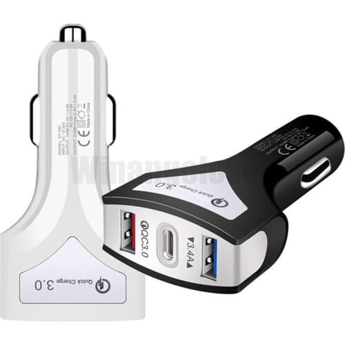 5pcs Quick Charge 3.0 USB Car Charger For iPhone 11 Pro Max Xiaomi Huawei P30 QC3.0 QC Fast Car Phone Charger