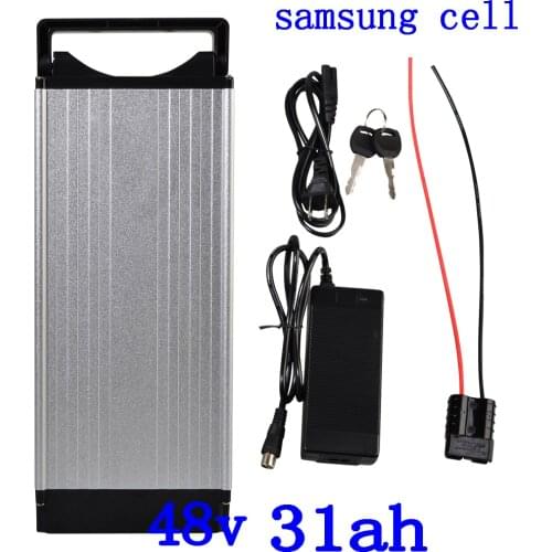 48V 1000W 1500W 2000W electric bicycle battery 48V 31AH 30AH 25AH E-bike Battery Pack 48V 30AH lithium battery use samsung cell