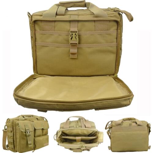 37x29x20cm Large Multilayer Military Backpack Tactical Molle Shoulder Bag Laptop Handbag Briefcase Outdoor Camping Hunting Bag