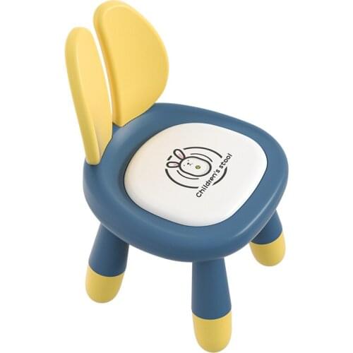 Childrens backrest chair for eating, household plastic cute stool, baby dining chair, infant seat bench, called chair kids sofa