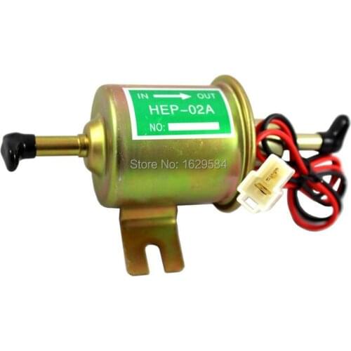 Electric Fuel Pump For Motorcycle Low Pressure 12V Carburetor FP-02 ATV