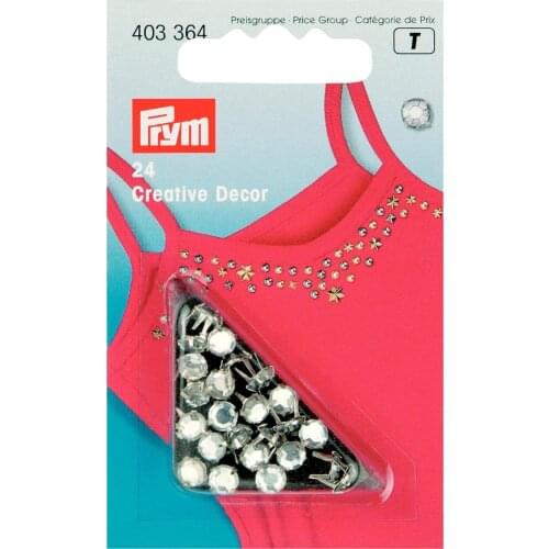 Germany Prym Creative Decor, decorative rivets, 5mm, 24pcs, 403364, manual DIY, sewing accessories, patchwork, sewing