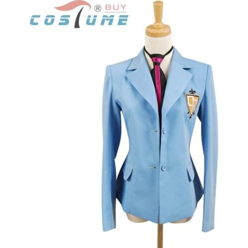Ouran High School Host Club School Haruhi Kyoya Hikaru Takashi Cosplay Costume Jacket and Tie Only