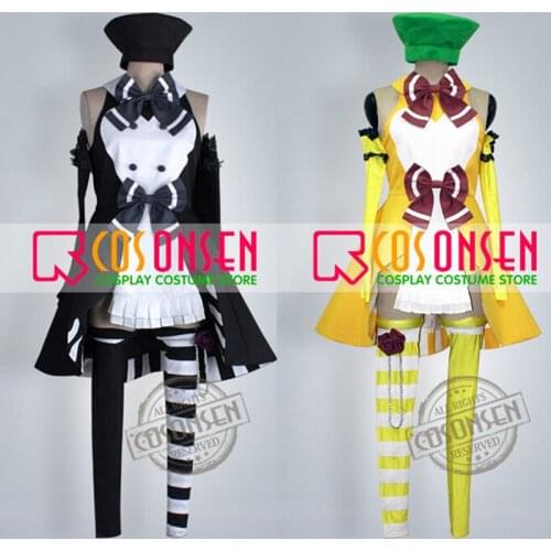COSPLAYONSEN Umineko no Naku Koro ni Zepar Furfur Twins Cosplay Costume All Size Custom Made